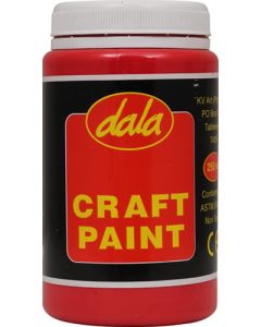Dala Craft Paint Red 250ml CP-250ML-1