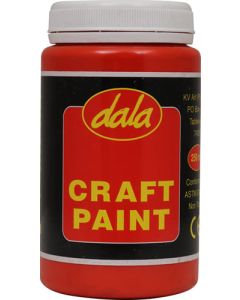 Dala Craft Paint Scarlet 250ml CP-250ML-2
