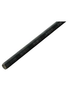 Eureka Black Threaded Rod 10mm x 1m 4D71U