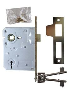 ChamberValue Brass Plated S/Lock 3-Lever Lock Only V303/53/FH