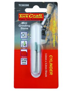 Tork Craft Mini Grinding Stone Cylinder 3.2mm x 3.2mm Shank TC08398