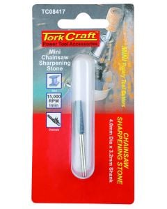 Tork Craft Mini Chainsaw Sharpening Stone 4.0mm x 3.2mm Shank TC08417