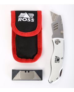 Ross Folding Utility Knife With Pouch F4000 TK4