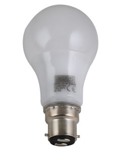 Eurolux 6W Cool White B22 LED Ultrasonic Day & Night Sensor Lamp G651BC