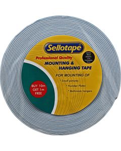 Sellotape Double Sided Tape 2.0 x 18mm x 11m