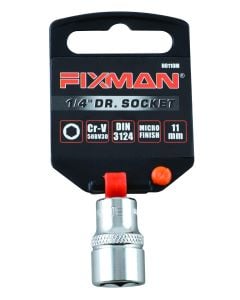 Fixman 1/4" Drive Hex Socket 11mm H0110M