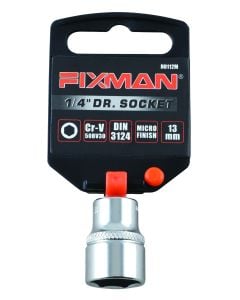 Fixman 1/4" Drive Hex Socket 13mm H0112M