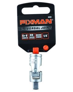Fixman 1/4" Drive Universal Joint Socket J0401