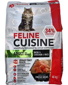 Feline Cuisine Chicken & Rice Adult Cat Food 4kg RJ510040