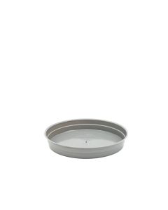 Grey Plastic Round Pot Saucer 180-200mm PS831