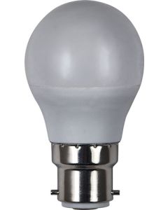 Ellies 5W Cool White B22 LED Golfball Lamp FLG45RB22C