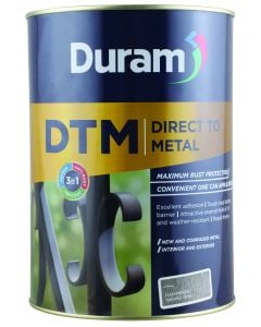 Duram DTM Hammered Metallic Grey 5L 52-90-005