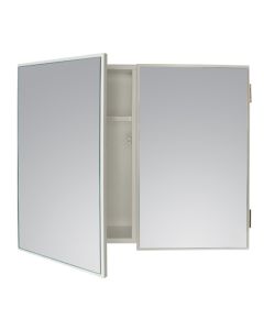 Wildberry White Double Door Mirror Cabinet 515 x 415mm ABS6015