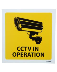 Tower CCTV ABS Sign 190 x 190mm SIGNCCTV190