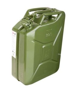 Kaufmann Green Metal Petrol Jerry Can 20L HW2570432