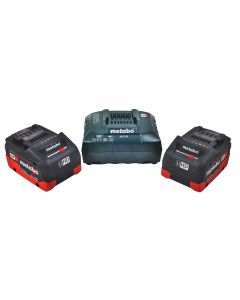 Metabo 18V Batteries With Charger 5.5Ah ZA18VBATTERYCOMBO2