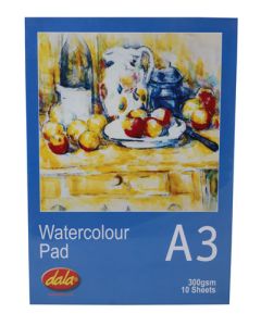Dala A3 Watercolour Pad 10 Sheets 300g P-WCA3