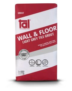 TAL Wall & Floor Grout Light Grey 20kg TFWFG18603