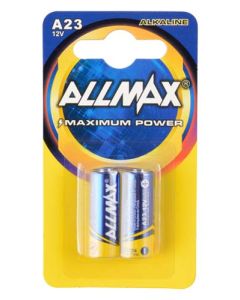 Allmax Super Alkaline Gold A23 Batteries - 2 Pack HJ40