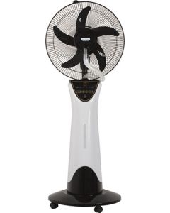 Eurolux Portable Rechargeable Mist Fan With LED Light F82