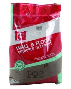 TAL Jet Black Wall & Floor Grout 5kg TFWFG21002