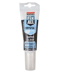 Soudal Fix All Crystal Clear Adhesive 125ml 131080