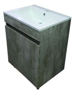 Concrete Grey Reef Floor Cabinet 600mm REEF004UCG