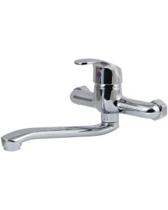 Icon Red Chrome Plated Pisces II Sink Mixer PS210