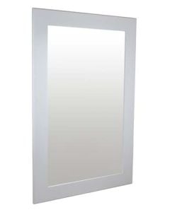 Active Factory White Framed Mirror 900 x 600 x 16mm AFWHMIR001