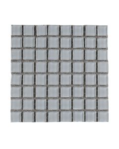 Mosaic Warehouse White Clear Glass Mosaic Tiles 100 x 100mm P-FTM2580/25