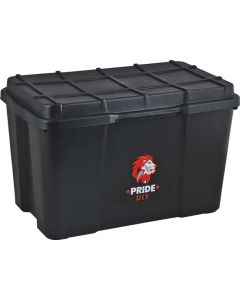 Pride Black Storage Box 25L SB-0025-FB-DY-B