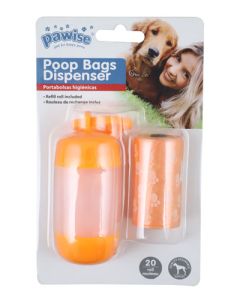 Pawise Poop Bags Dispenser - 20 Pack PW11592