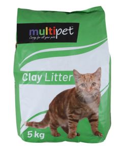 Multipet Clay Cat Litter 5kg CCL001