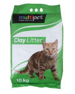 Multipet Clay Cat Litter 10kg CCL002