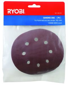 Ryobi 220 Grit Wood Sanding Disk 125mm 50125220