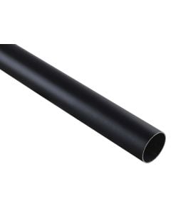 Kohl Black Curtain Pole 25mm x 1m PW011