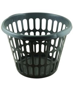 Addis Dark Grey Laundry Storage Basket 91400DGR