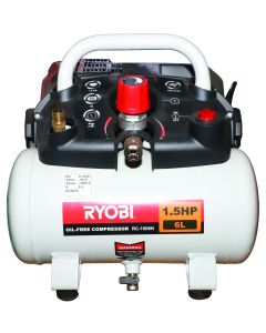 Ryobi 1.1kW Oil-Free Compressor 6L RC-1506N