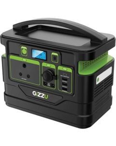 Gizzu Portable Lithium-Ion Power Station 500W/518Wh GPS500