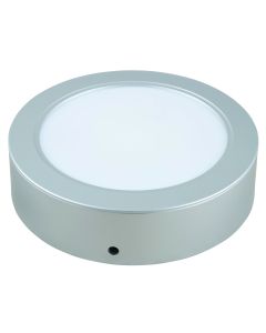 Bright Star Silver 18W Cool White LED Downlight 170mm CF538