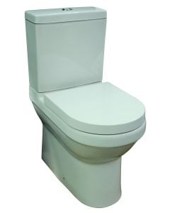 Sphinx White Flat Back Euro Top Flush Toilet Suite XTEU016A