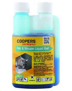 Coopers Ultrakill Rat & Mouse Liquid Bait 200ml 810340