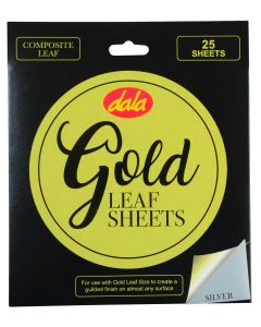 Dala Gold Silver Composite Leaf Sheets GL-SS25