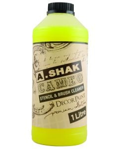 A.Shak Cameo Stencil & Brush Cleaner 1L A09-6U