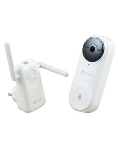 Ezviz 2K Pro Battery Powered Video Doorbell Kit CS-DB2-5MP