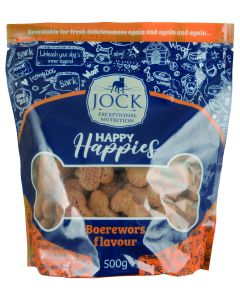 Jock Happy Happies Dog Boerewors Biscuits 500g