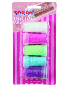 Teddy Glitter Shakers 85g - 5 Pack G-BLM
