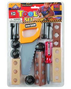 16 Piece Tool Toy Set 13301
