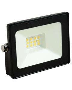 Eurolux Black LED Floodlight With Day/Night Sensor 10W FS299BP