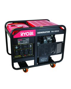 Ryobi 4-Stroke Key Start Industrial Petrol Generator 10Kva RG-10KVA 